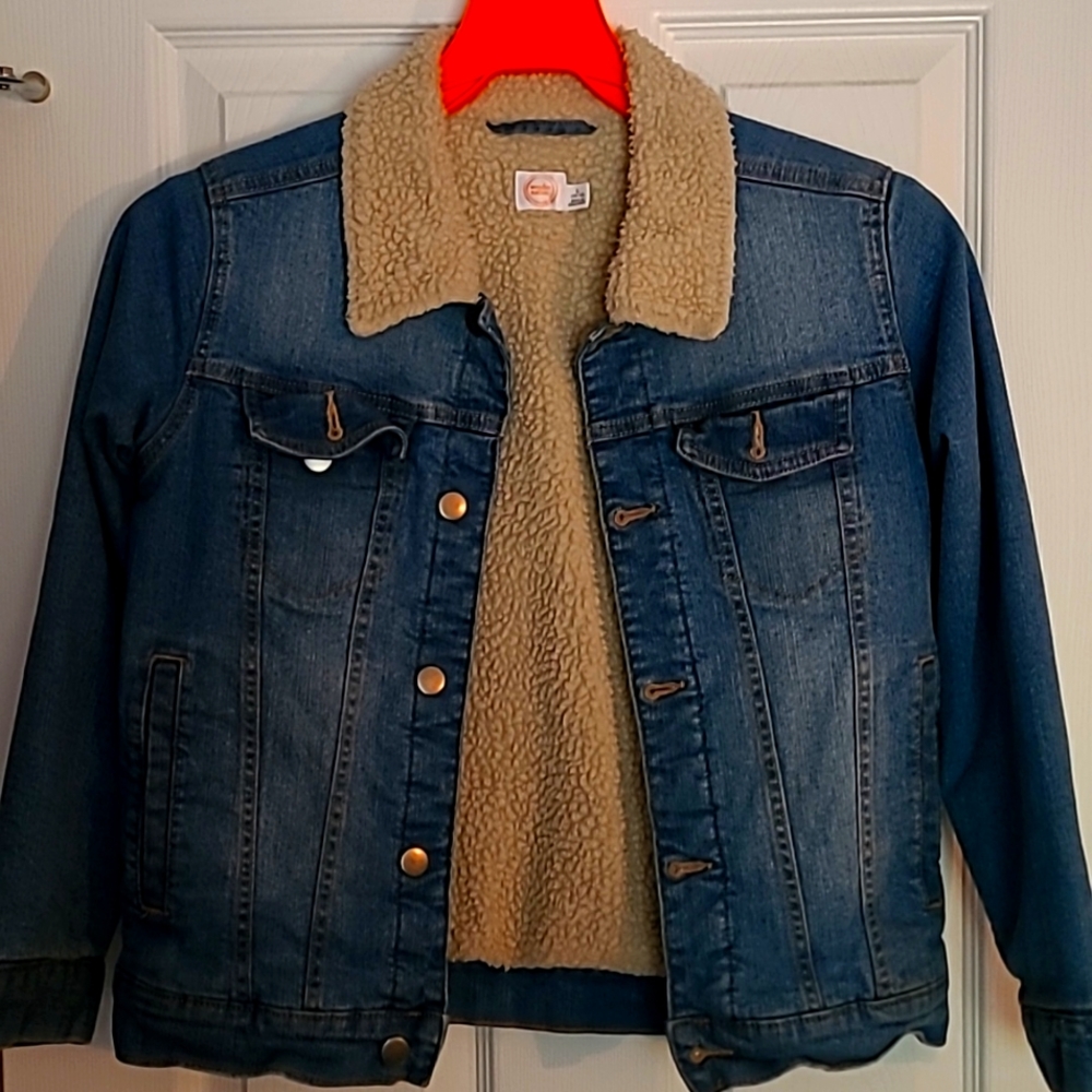 Wonder Nation Jean jacket child's size L